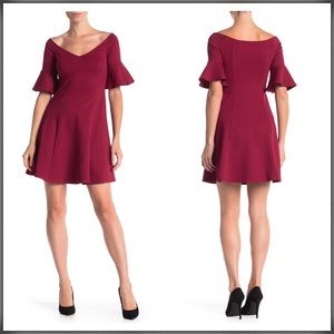 Fit & Flare Dress W/Wide Neckline - Great 4 🦃 🎄
